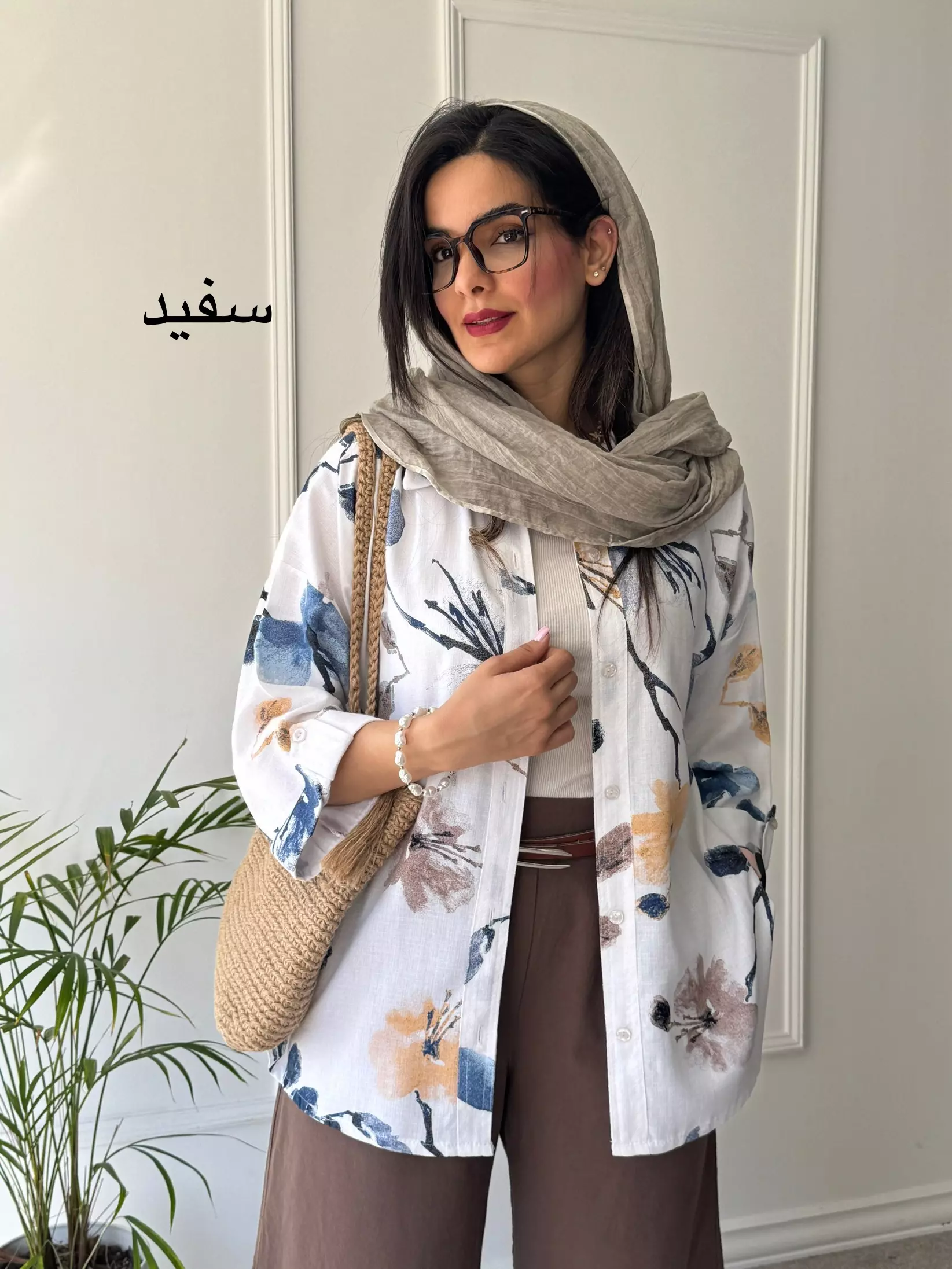 مانتو شومیزی گندم